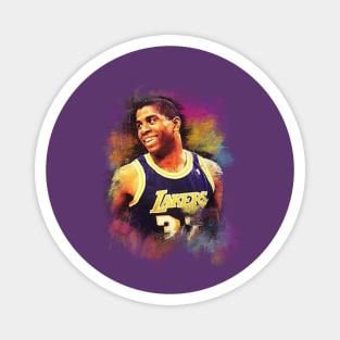 The legend Magic Johnson Magnet